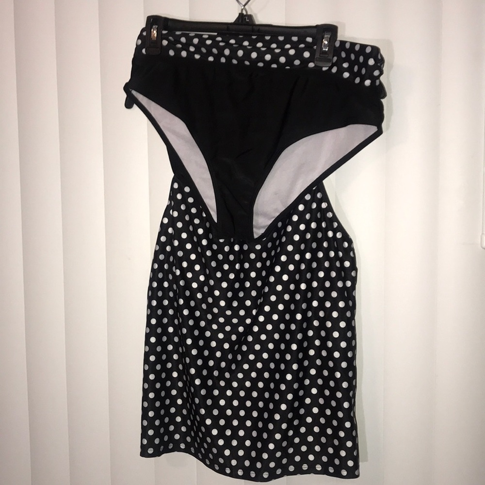 🌻 Polkadot 2 Piece Tankini Swimsuit 🛍 XXL